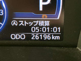 ODOメーターです。新車からの走行距離になります。