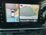 アラウンドビューモニターで車の周辺状況をナビ画面で確認できます☆
