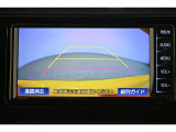 バックガイドモニター(バックモニター)付き。車庫入れが苦手な人も安心です!