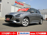 <令和7年式> プレミアムシルバーメタリック。MAZDA2・フイットをお探しの方!走りながら操縦の楽しさと低燃費を両立【スイフト HYBRID MX】はいかがですか?