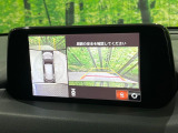 【360&deg;ビューモニター】専用のカメラにより、上から見下ろしたような視点で360度クルマの周囲を確認することができます☆死角部分も確認しやすく、狭い場所での切り返しや駐車もスムーズに行えます。