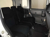 3名乗車できるセカンドシートです。