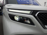 ヘッドライト&フォグランプはLEDバルブです。