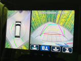 【全方位モニター用カメラ】専用のカメラにより、上から見下ろしたような視点で360度クルマの周囲を確認することができます☆死角部分も確認しやすく、狭い場所での切り返しや駐車もスムーズに行えます。