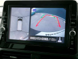 ナビ画面アラウンドビューモニター付、安心安全、全方向、上から見えます。運転が苦手な方安心です。