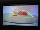 バックガイドモニターを装備しています、車庫入れもラクラクです。