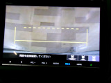 バックカメラの画像です。ガイドラインがスムースな車庫入れをサポートいたします!車庫入れの安心感がアップしますね☆