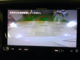 バックカメラの画像です。車庫入れの安心感がアップしますね☆