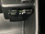 ETCがついていますので、高速道路の料金所の通過も楽々です。カードの取り出しもしやすい場所についています。