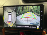 【パノラマモニター】専用のカメラにより、上から見下ろしたような視点で360度クルマの周囲を確認することができます☆死角部分も確認しやすく、狭い場所での切り返しや駐車もスムーズに行えます。