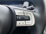 右側にはクルーズコントロールの操作スイッチです。高速道路ではセッティングしておくと安全性が増します。