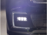 フォグライトは明るいLED!夜間運転時・雨天時・濃霧時と視界の確保を補助してくれます!見た目もクール!