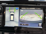 アラウンドビューモニターがナビゲーションに映るのでバックもラクラクですよ!!