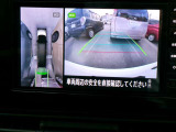 まるで上空から見下ろしているような感じで駐車が楽にできるインテリジェントアラウンドビューモニター!
