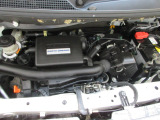 自慢のエンジンはパワードbyHONDAです。精度とバランスにこだわって、低回転からスムースなパワーを発揮します。