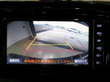 バックガイドモニターで、後方を確認しながら安心して駐車することができます。運転初心者も熟練者も必須の機能ですよ!