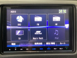 【オーディオ機能】オーディオは、フルセグTVの他にDVD/CDプレーヤーを装備♪もちろんFM/AMラジオもお聞きいただけますよ♪