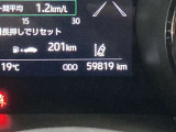 【走行距離】走行距離計の画像です。※撮影時の実走距離となります。車両の移動等により走行距離が進んでいる場合があります。