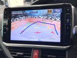 【バックカメラ】駐車時に後方がリアルタイム映像で確認できます。大型商業施設や立体駐車場での駐車時や、夜間のバック時に大活躍!運転スキルに関わらず、今や必須となった装備のひとつです!