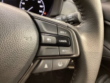 クルーズコントロールを装備しています。高速道路などで一定の速度で走ってくれるので運転が楽ですよ!速度を設定できますので、スピードの出しすぎにも注意できます。