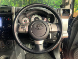 ステアリングも使用感が少なく、きれいな状態となっております♪