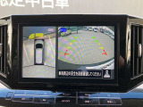 アラウンドビューモニター 駐車場での車庫入れや狭い道路での走行にカメラで確認が出来るので安心です。