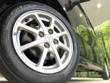 【純正14インチアルミホイール】外観にマッチした純正アルミホイールを装着しております。各種社外アルミホイールや、スタッドレスタイヤも取扱いしております。是非ご相談ください♪