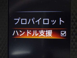 【ハンドル支援】カメラを使用し左右のレーンマーカーを検出。車線中央を走行するようにハンドルを制御し支援します!注意!ハンドル支援は、車速や車間距離制御機能と組み合わせて利用可能になるものです。
