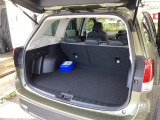リアシートがあっても、しっかり荷物を積む事ができます。