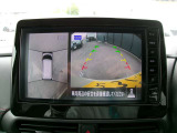 アラウンドビューモニター!空から見下ろしているかのような映像を映し出します。駐車時には安心ですよね♪