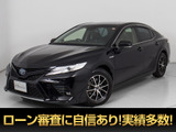 ★トヨタ カムリHV WSレザーパッケージ★★黒本革★4本出しマフラー★衝突軽減★★レーダークルーズ★4本出しマフラー★★クリアランスソナー★セーフティセンス★★BSM★シートヒーター★LEDヘッドライト★