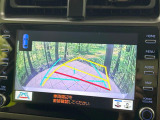 【バックカメラ】駐車時に後方がリアルタイム映像で確認できます。大型商業施設や立体駐車場での駐車時や、夜間のバック時に大活躍!運転スキルに関わらず、今や必須となった装備のひとつです!
