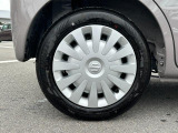 【タイヤ】ホイールキャップが足元を飾ります♪タイヤ溝はたっぷり残ってます◎