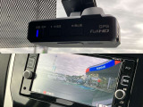 純正前方ドラレコです。もしもの時にしっかり記録が残ります。ナビの画面で映像確認ができます。