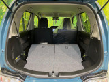 普段のお買い物や通勤、送迎等に十分な荷室スペースを確保しております。セカンドシートを倒すと、大きな荷物の積載も可能です♪