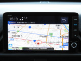 ★地図画面の写真です★ナビ地図画面は、現在地や走行ルート、周辺道路情報を地図上に表示し、目的地までの案内を行う表示画面です。
