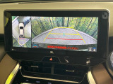 【パノラミックビューモニター】専用のカメラにより、上から見下ろしたような視点で360度クルマの周囲を確認することができます☆死角部分も確認しやすく、狭い場所での切り返しや駐車もスムーズに行えます。