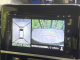 【全方位モニター用カメラ】専用のカメラにより、上から見下ろしたような視点で360度クルマの周囲を確認することができます☆死角部分も確認しやすく、狭い場所での切り返しや駐車もスムーズに行えます。