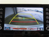 バックガイドモニターで、後方を確認しながら安心して駐車することができます。運転初心者も熟練者も必須の機能ですよ!