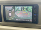 【パノラマモニター】専用のカメラにより、上から見下ろしたような視点で360度クルマの周囲を確認することができます☆死角部分も確認しやすく、狭い場所での切り返しや駐車もスムーズに行えます。