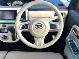 ステアリングも使用感が少なく、きれいな状態となっております♪