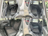 デイズは後席広々です。シートはスライド・5:5分割可倒機構です。