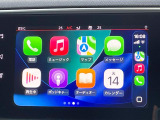 ●Apple Car Play:スマホとの有線接続で、ナビ・オーディオ再生などスマホのアプリ機能が画面でも使える便利機能です!