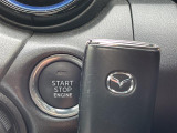 【スマートキー(エンジンスタートストップスイッチ)】スマートキー(電子キー)を持っていれば、スイッチを押すだけでエンジンをかけることができます!