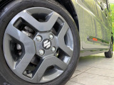 【純正14インチアルミホイール】外観にマッチした純正アルミホイールを装着しております。各種社外アルミホイールや、スタッドレスタイヤも取扱いしております。是非ご相談ください♪