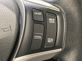 【クルーズコントロール】高速道路もラクラク走行。アクセルを離しても一定速度で走行ができ、長距離運転時の負担を軽減!加速・減速も簡単なスイッチ操作で調整できます。