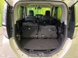 普段のお買い物や通勤、送迎等に十分な荷室スペースを確保しております。セカンドシートを倒すと、大きな荷物の積載も可能です♪
