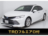 ★トヨタ カムリ Gレザーパッケージ★★パノラマムーンルーフ★TRDフルエアロ★★黒本革★衝突軽減★レーダークルーズ★★クリアランスソナー★セーフティセンス★★BSM★HUD★メーカーオプションSDナビ★