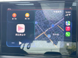 ●Apple Car Play:スマホとの有線接続で、ナビ・オーディオ再生などスマホのアプリ機能が画面でも使える便利機能です!