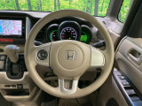 ステアリングも使用感が少なく、きれいな状態となっております♪